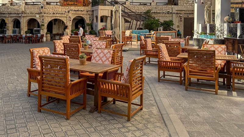 Traditional Dining at Souq Waqif Doha Qatar