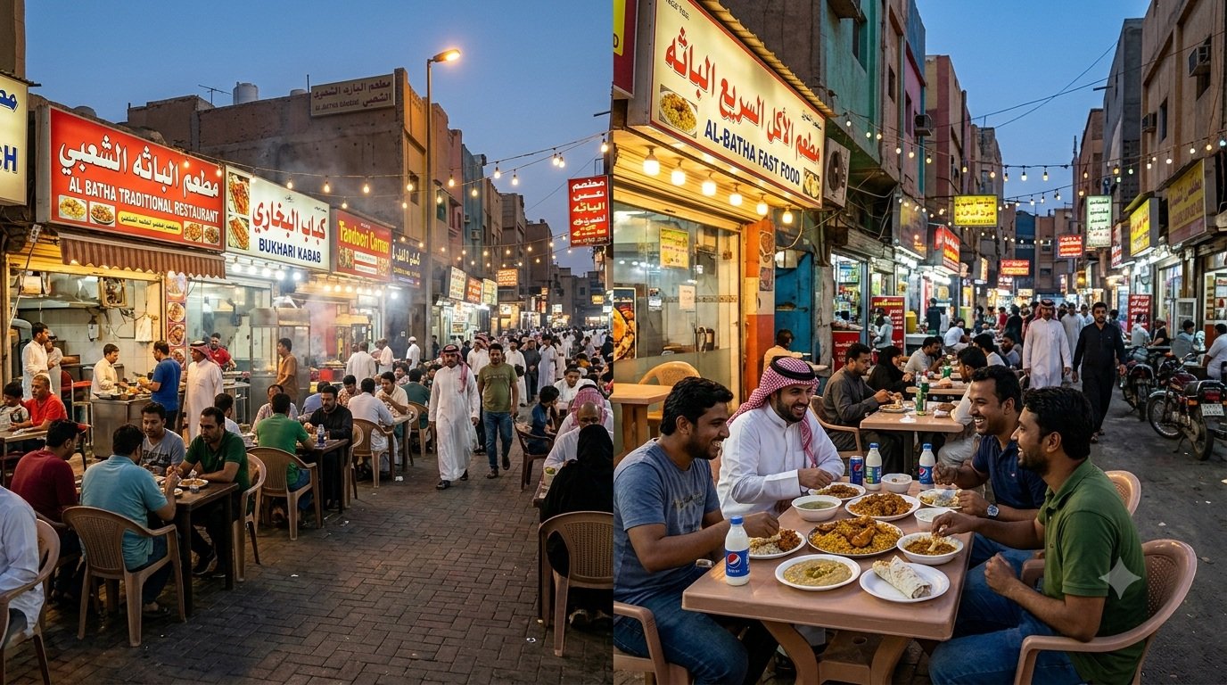 Budget Dining in Riyadh Al-Batha District